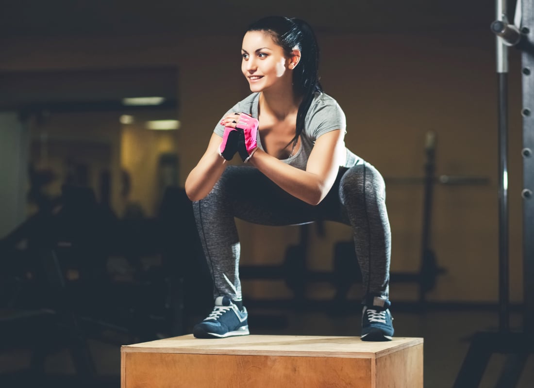 Box Jumps with Step Down for Strength and Neuromuscular Power